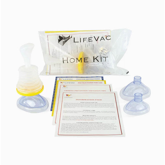 LifeVac Home Kit - Trusted First Aid Portable Airway Assist Device For Choking Emergencies.